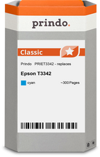 Epson C13T33424012 Cartouche Cyan compatible · Prindo Classic