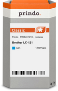 Brother LC121C Cartouche Cyan compatible · Prindo Classic