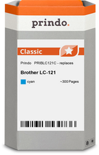 Brother LC121C Cartouche Cyan compatible · Prindo Classic