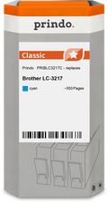 Brother LC3217C Cartouche Cyan compatible · Prindo Classic