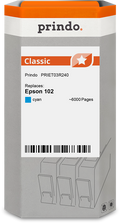 Epson 102 Cartouche Cyan compatible équivalent à C13T03R240 · Prindo Classic