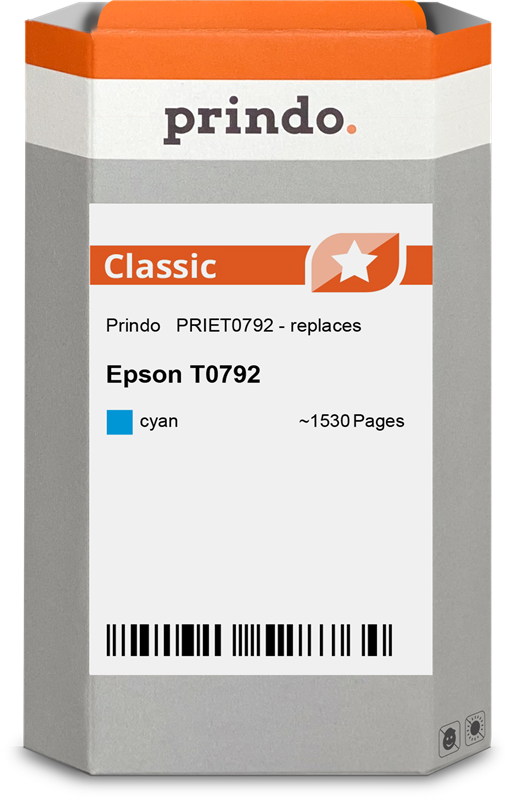 Epson T0792 Cartouche Cyan compatible · Prindo Classic