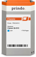 Canon GI-51C Cartouche Cyan compatible équivalent à 4546C001 · Prindo Classic