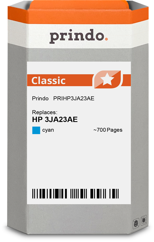 HP 963 Cartouche Cyan compatible équivalent à 3JA23AE · Prindo Classic