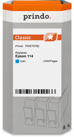 Epson 114 Cartouche Cyan compatible équivalent à C13T07B240 · Prindo Classic
