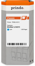 Brother LC421C Cartouche Cyan compatible · Prindo Classic