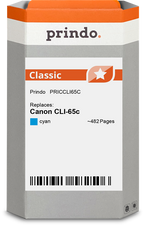 Canon CLI-65c Cartouche Cyan compatible équivalent à 4216C001 · Prindo Classic