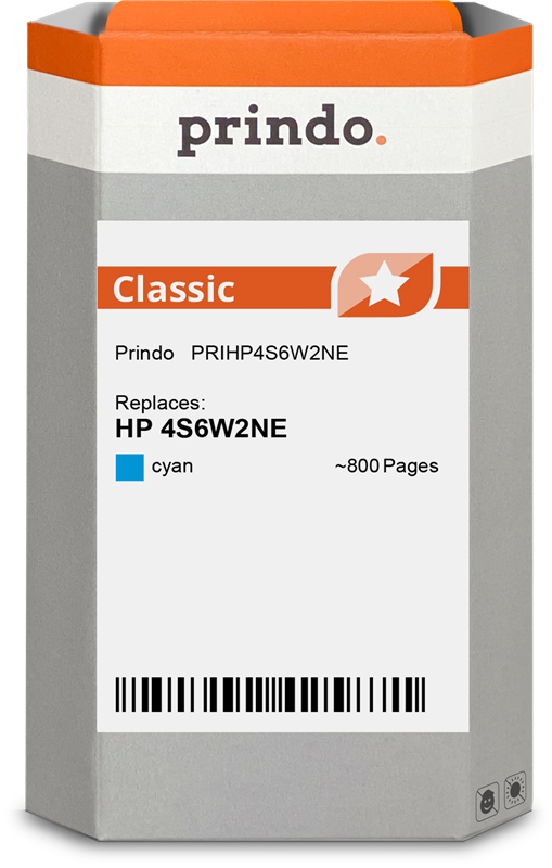 HP 937 Cartouche Cyan compatible équivalent à 4S6W2NE · Prindo Classic