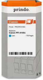 Canon PFI-4100c Cartouche Cyan compatible équivalent à 6778C001 · Prindo Classic