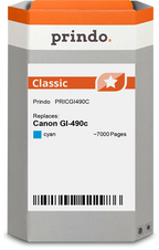 Canon GI-490c Cartouche Cyan compatible équivalent à 0664C001 · Prindo Classic