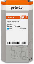 Canon PFI-1000c Cartouche Cyan compatible équivalent à 0547C001 · Prindo Classic