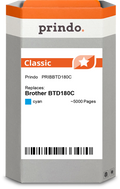 Brother BTD180C Cartouche Cyan compatible · Prindo Classic