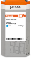 Canon GI-53c Cartouche Cyan compatible équivalent à 4673C001 · Prindo Classic