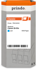 Canon GI-53c Cartouche Cyan compatible équivalent à 4673C001 · Prindo Classic