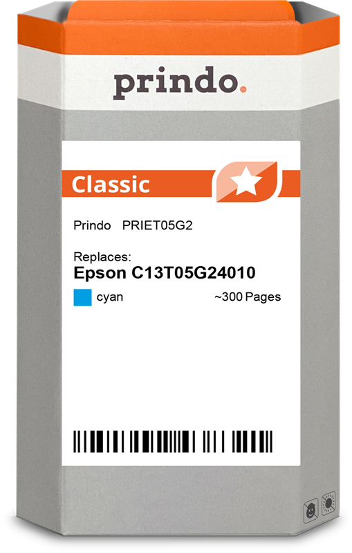 Epson 405 Cartouche Cyan compatible équivalent à C13T05G24010 · Prindo Classic
