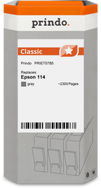Epson 114 Cartouche Gris compatible équivalent à C13T07B540 · Prindo Classic