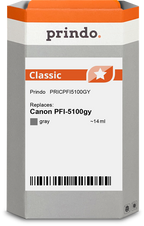 Canon PFI-5100gy Cartouche Gris compatible équivalent à 6959C001 · Prindo Classic