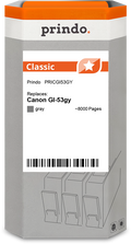 Canon GI-53gy Cartouche Gris compatible équivalent à 4708C001 · Prindo Classic