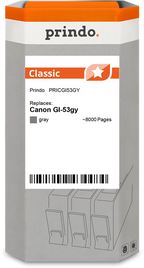 Canon GI-53gy Cartouche Gris compatible équivalent à 4708C001 · Prindo Classic