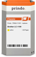 Brother LC1100Y Cartouche Jaune compatible · Prindo Classic