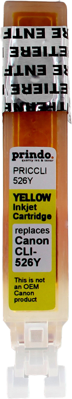 Canon CLI-526y Cartouche Jaune compatible équivalent à 4543B001 · Prindo Classic
