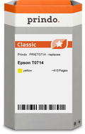 Epson T0714 Cartouche Jaune compatible équivalent à C13T07144012 · Prindo Classic