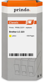 Brother LC223Y Cartouche Jaune compatible · Prindo Classic