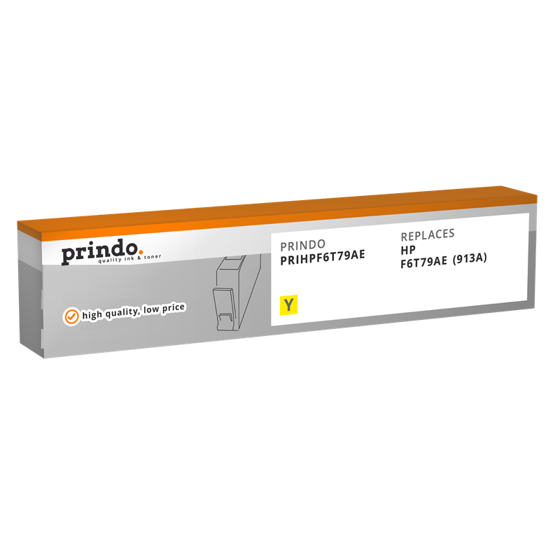 HP 913A Cartouche Jaune compatible équivalent à F6T79AE · Prindo Classic