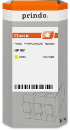 HP 951 Cartouche Jaune compatible équivalent à CN052AE · Prindo Classic