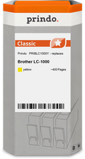 Brother LC1000Y Cartouche Jaune compatible · Prindo Classic