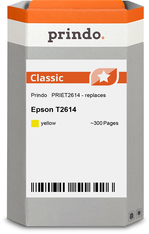 Epson C13T26144012 Cartouche Jaune compatible · Prindo Classic