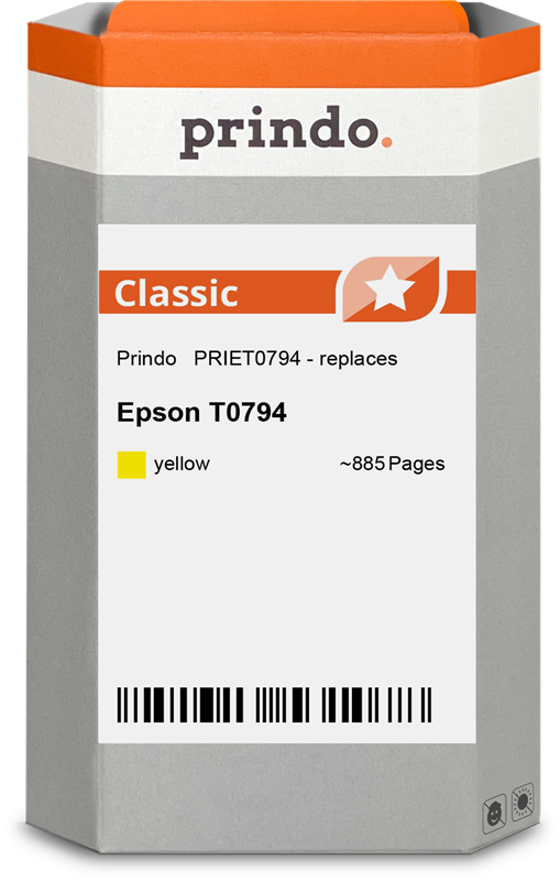 Epson T0794 Cartouche Jaune compatible · Prindo Classic