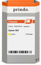 Epson 502 Cartouche Jaune compatible équivalent à C13T02V44010 · Prindo Classic