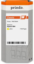 Epson 664 Cartouche Jaune compatible équivalent à C13T664440 · Prindo Classic
