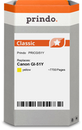 Canon GI-51Y Cartouche Jaune compatible équivalent à 4548C001 · Prindo Classic