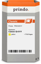 Canon GI-51Y Cartouche Jaune compatible équivalent à 4548C001 · Prindo Classic