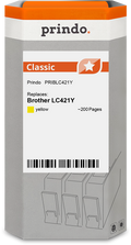 Brother LC421Y Cartouche Jaune compatible · Prindo Classic