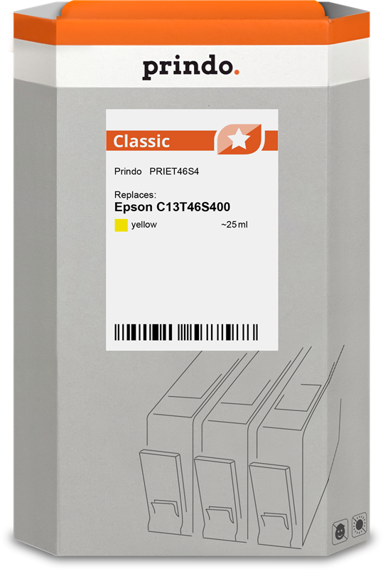 Epson T46S4 Cartouche Jaune compatible équivalent à C13T46S400 · Prindo Classic