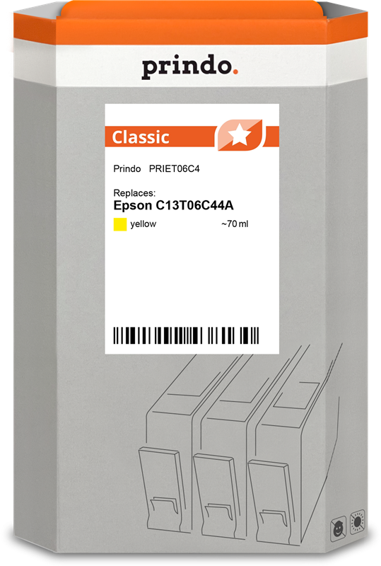 Epson 112 Cartouche Jaune compatible équivalent à C13T06C44A · Prindo Classic