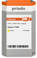 Epson T1294 Cartouche Jaune compatible équivalent à C13T12944012 · Prindo Classic
