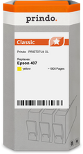 Epson 407 Cartouche Jaune compatible équivalent à C13T07U440 · Prindo Classic