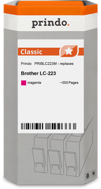 Brother LC223M Cartouche Magenta compatible · Prindo Classic