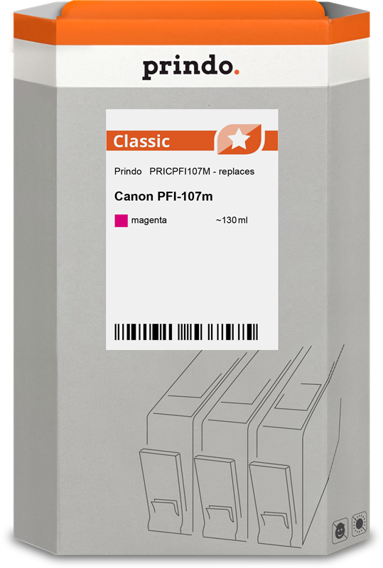 Canon PFI-107m Cartouche Magenta compatible équivalent à 6707B001 · Prindo Classic