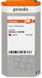Brother LC985M Cartouche Magenta compatible · Prindo Classic