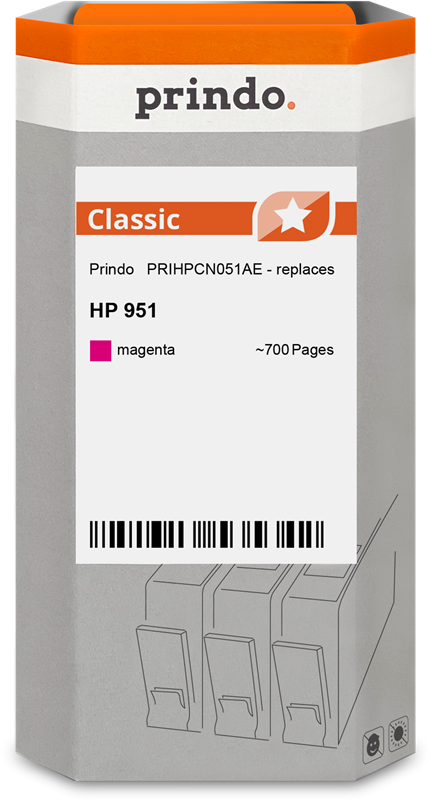 HP 951 Cartouche Magenta compatible équivalent à CN051AE · Prindo Classic