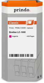 Brother LC1000M Cartouche Magenta compatible · Prindo Classic
