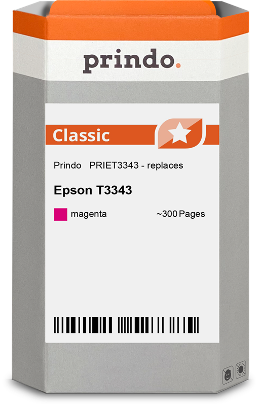 Epson C13T33434012 Cartouche Magenta compatible · Prindo Classic