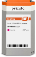 Brother LC221M Cartouche Magenta compatible · Prindo Classic
