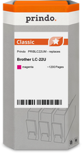 Brother LC22UM Cartouche Magenta compatible · Prindo Classic