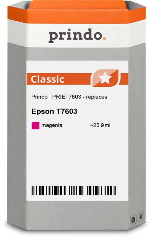 Epson T7603 Cartouche Magenta compatible · Prindo Classic